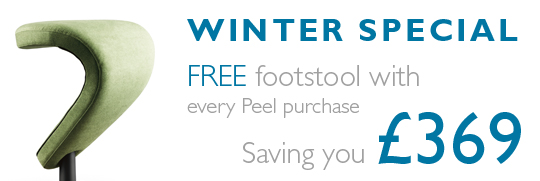 Varier Peel Free Footstool