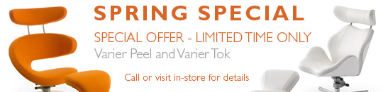 SPECIAL OFFER - LIMITED TIME ONLY - Varier Peel and Varier Tok - Call or visit in-store for details