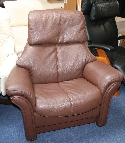 BIA Single Reclining Leather Chair