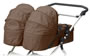Mountain Buggy Duo Twin Carrycot - Chocolate