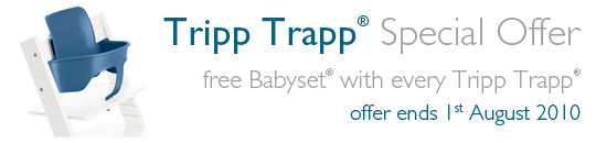 Tripp Trapp Offer - Free Babyset