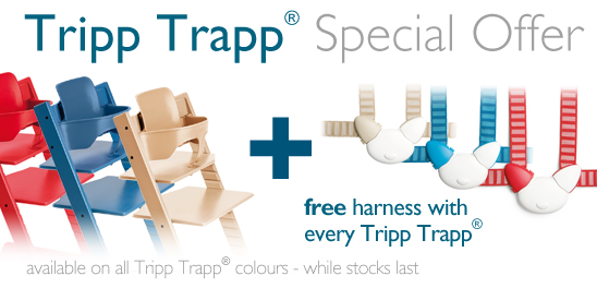 Free Harness with every Tripp Trapp