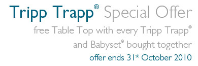 Tripp Trapp Offer - free Babyset