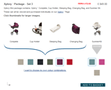 Individual colours on your Xplory&nbsp;&reg;, or everything matching.