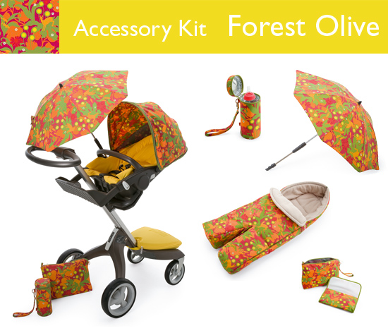 Xplory Accessory Kit Forest Olive