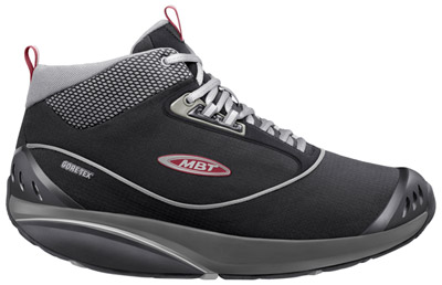 MBT Shoe - Kimondo Mid Black MBT Shoe - Kimondo Mid Black