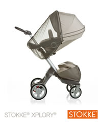 Stokke Xplory Mosquito Net on Xplory Seat