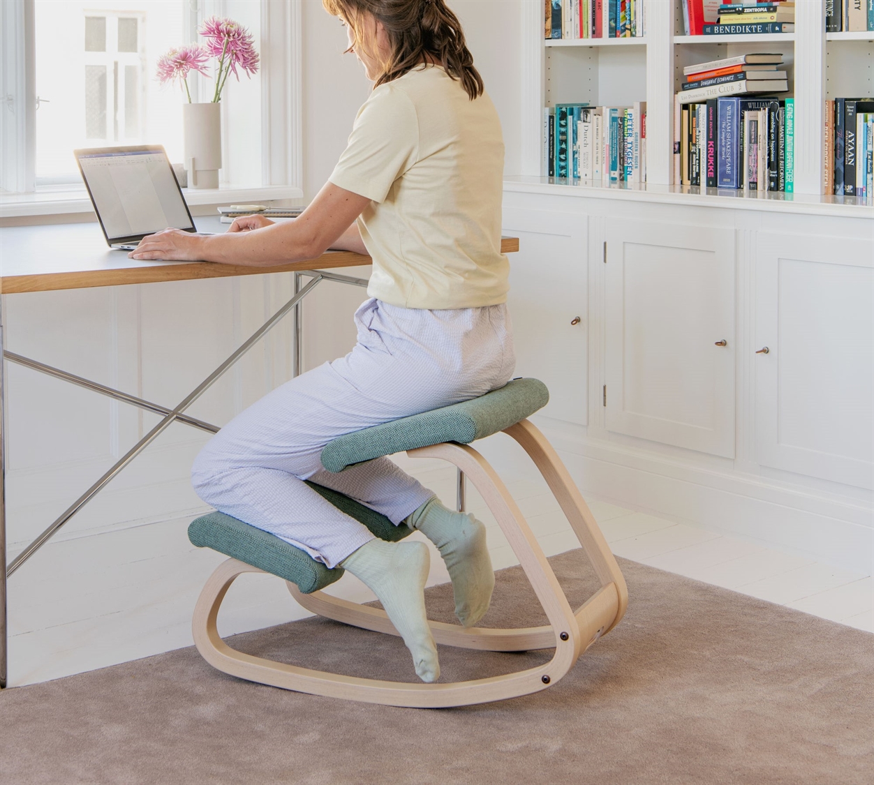 Varier backrest clearance
